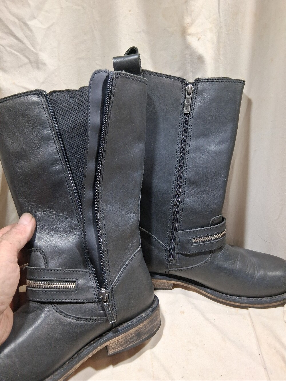 Women's harley Davidson riding boots - Picture 9 of 10